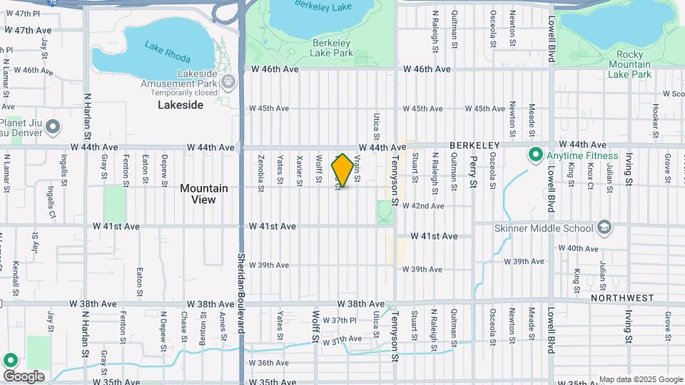 4188 Winona Ct Map and Location Details