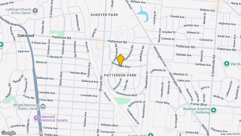 1008 Broadview Blvd Map and Location Details