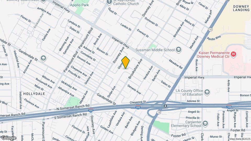 8409 Adoree St, Unit Casita Map and Location Details