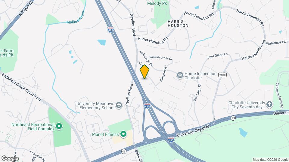 2400 Celosia Dr Map and Location Details