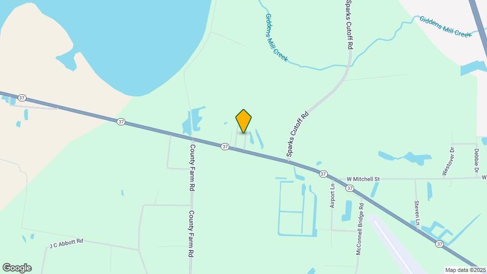 4643 GA-37 Map and Location Details