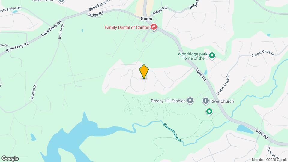 1072 Blankets Creek Dr Map and Location Details