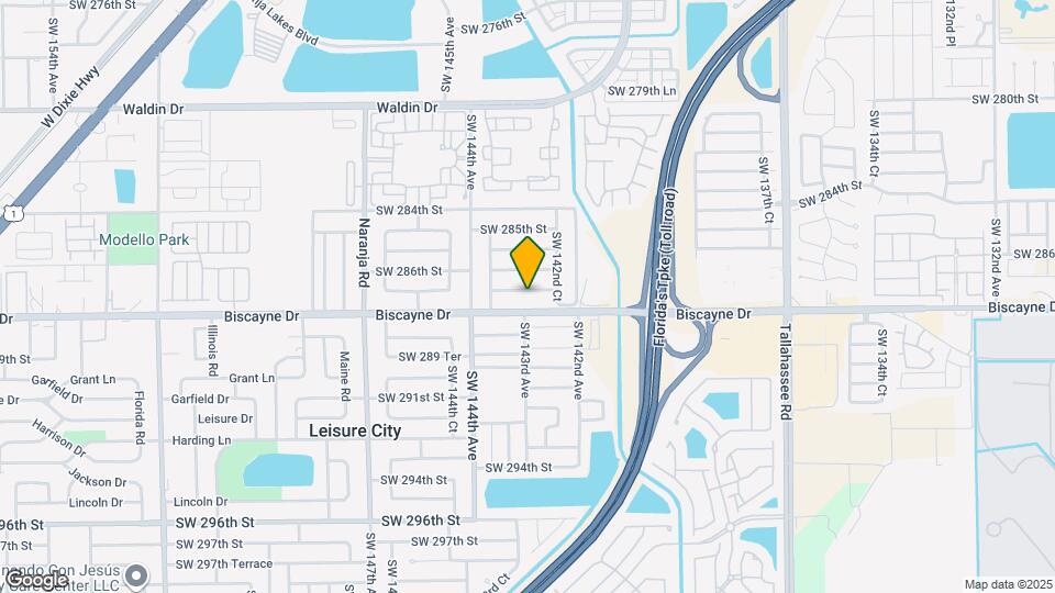 14290 SW 287th St Map and Location Details