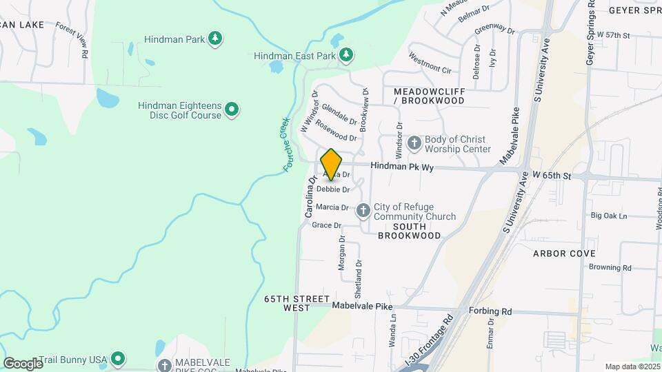 7400 Debbie Dr Map and Location Details