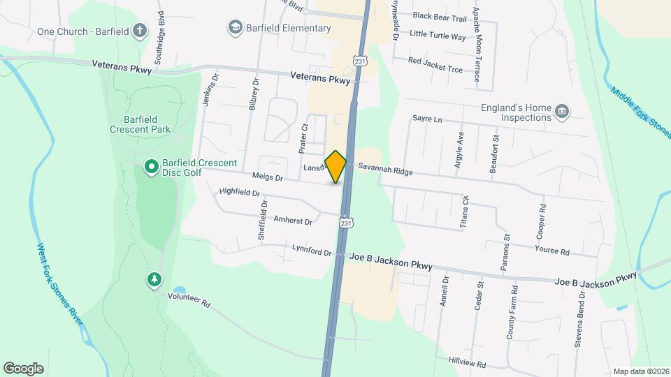 109 Meigs Dr Map and Location Details