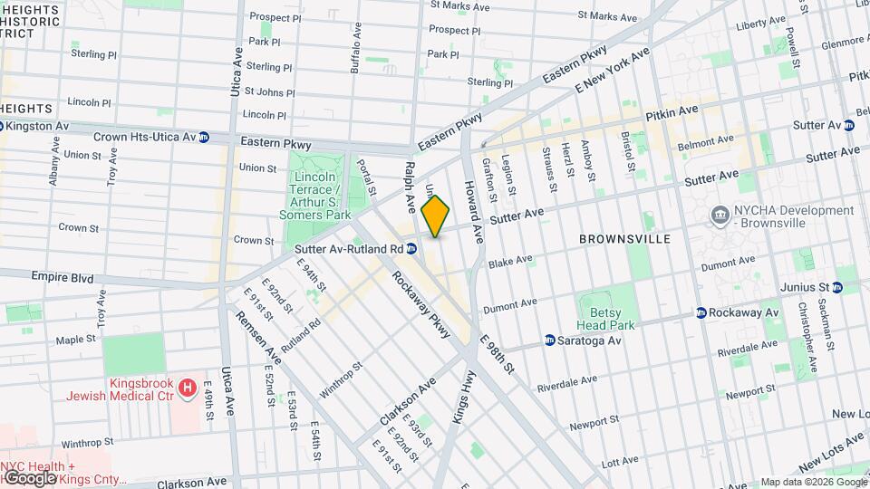 2100 Union St Map and Location Details