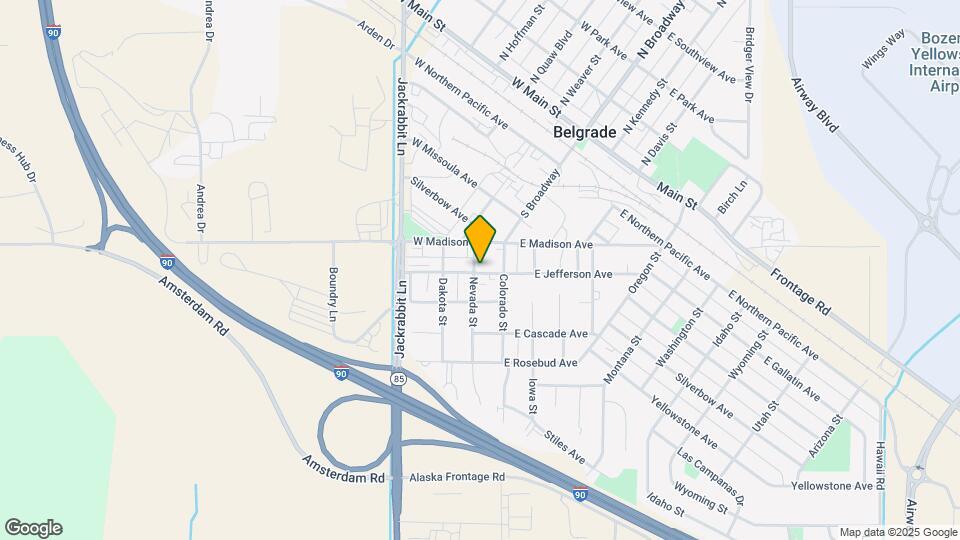 93 W Jefferson Ave Map and Location Details