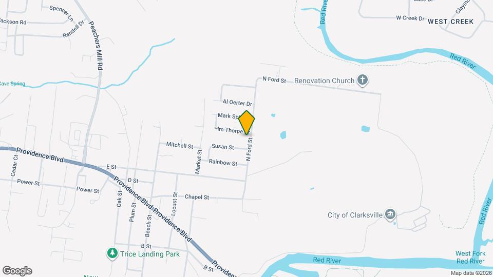 2340 N Ford St Map and Location Details