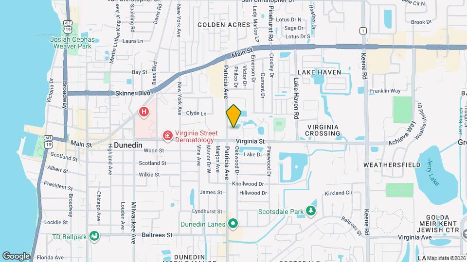 920 Virginia St Map and Location Details