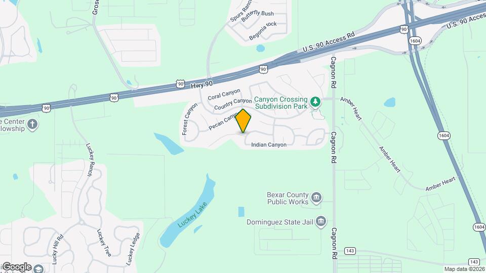 5722 Wildcat Canyon Map and Location Details