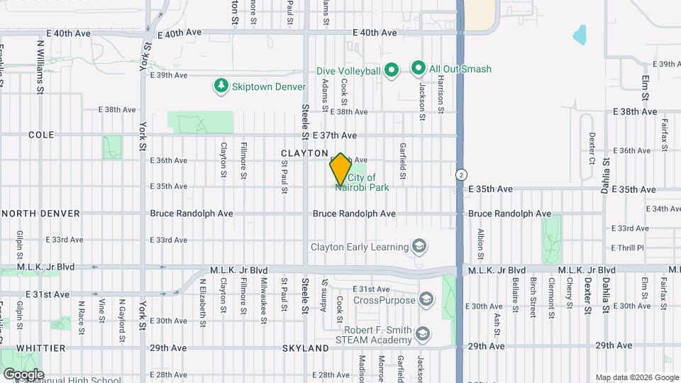 3449 Cook St Map and Location Details