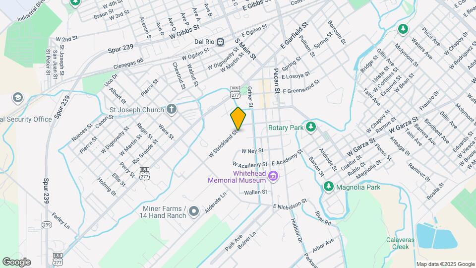 214 W Strickland St Map and Location Details