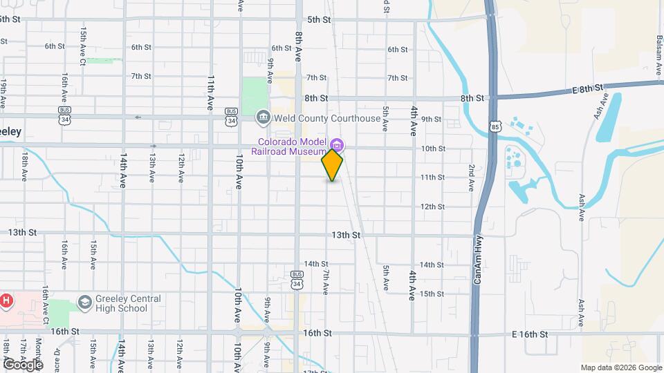 1110 7th Ave Map and Location Details