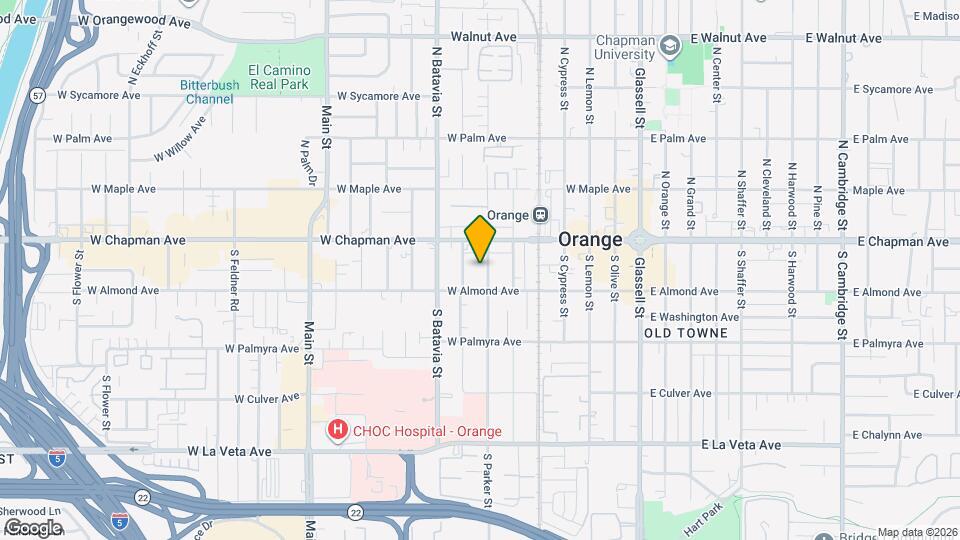 160 S Parker St Map and Location Details