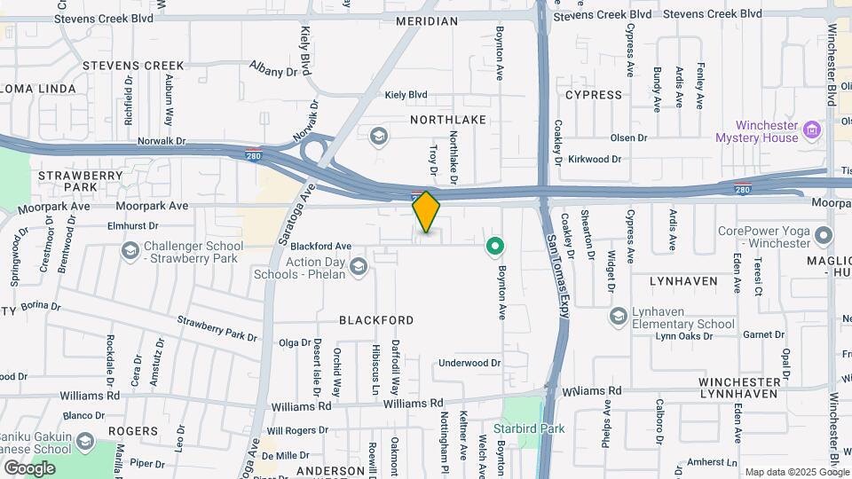 3851 Blackford Ave Map and Location Details