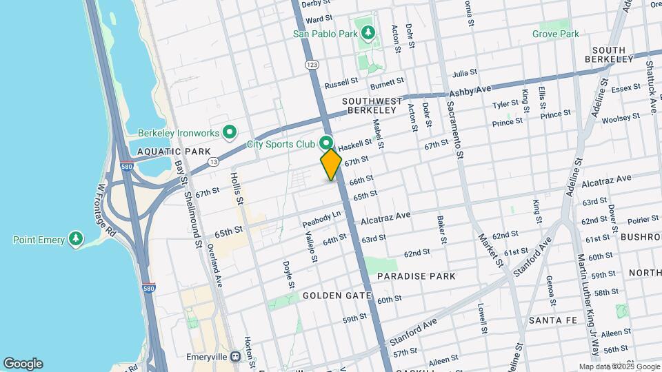 1107 66th St Map and Location Details