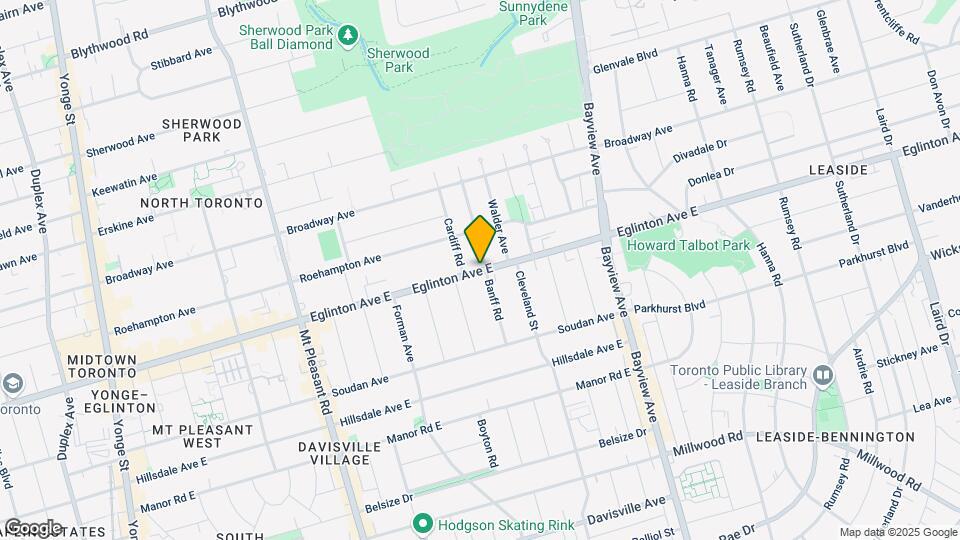 508-508 EGLINTON Ave Map and Location Details