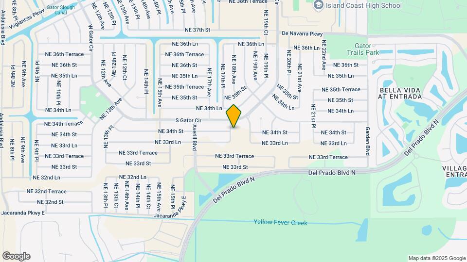 3401 NE 18th Ave Map and Location Details