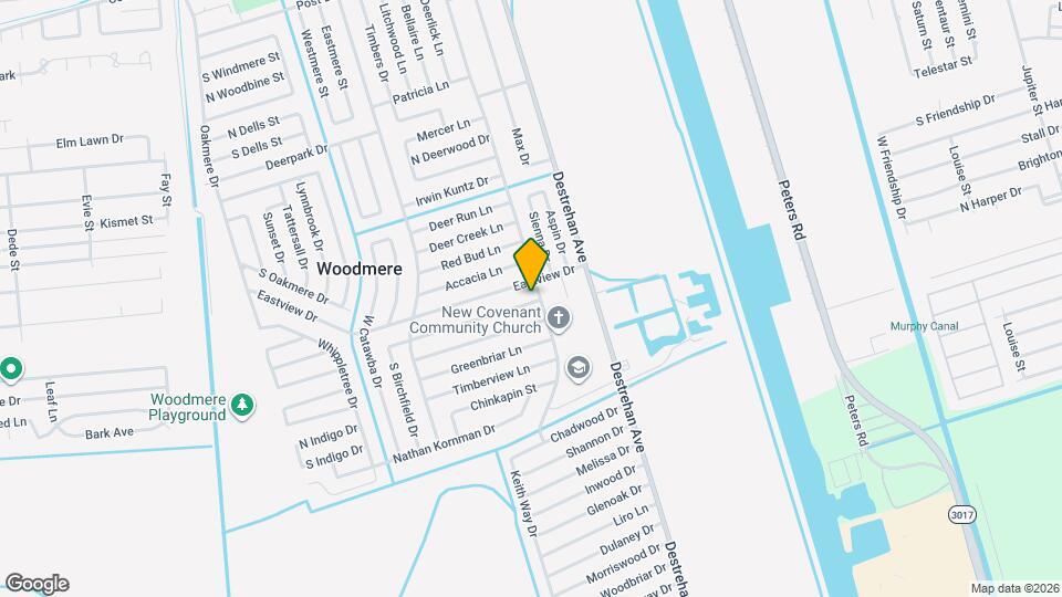 3804 Birchfield Dr Map and Location Details