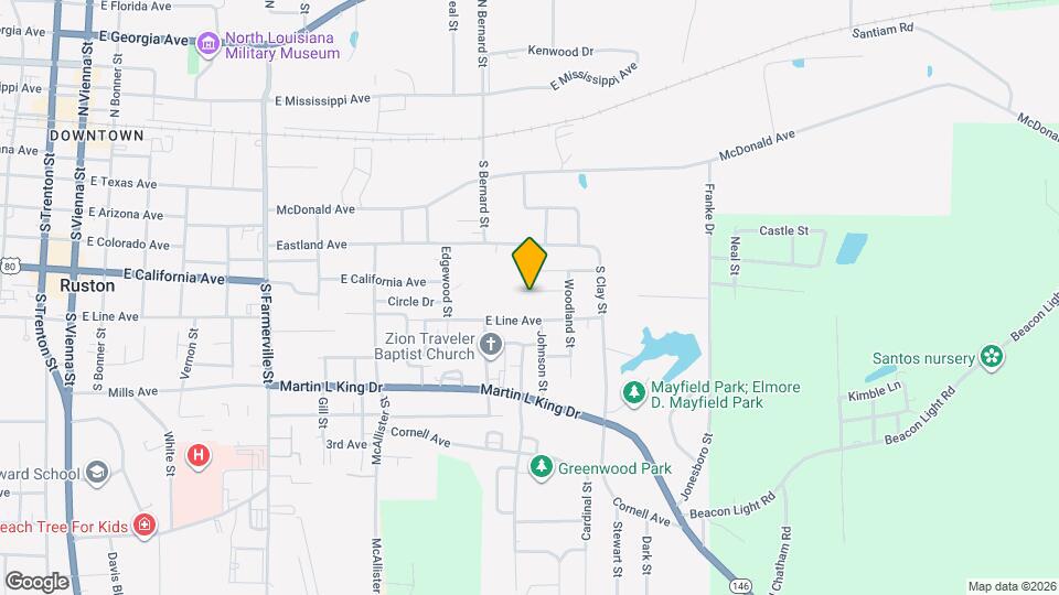 1302 Alpine Ave Map and Location Details