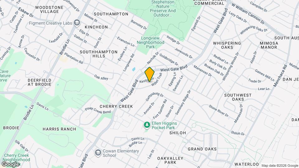 8010 Willet Trail Map and Location Details