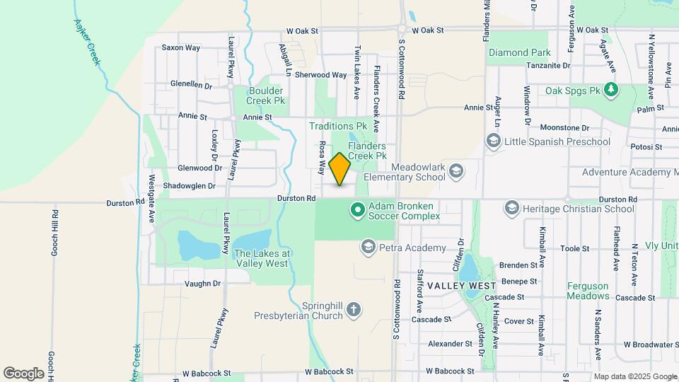 4376 Brookside Ln Map and Location Details
