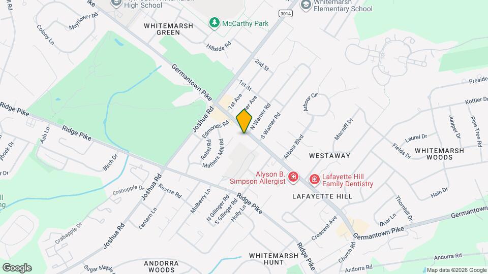 450 Germantown Pike, Unit 3 Map and Location Details