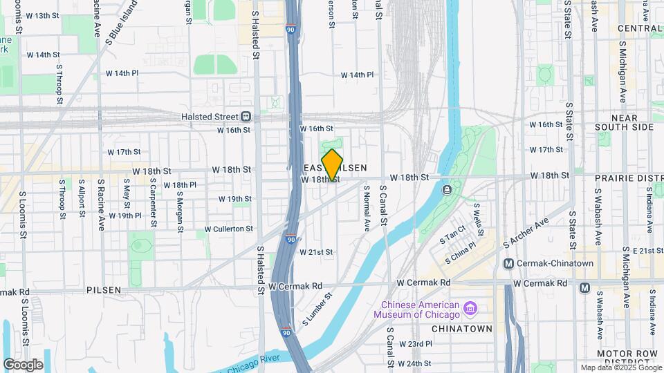 1806 S Jefferson St Map and Location Details