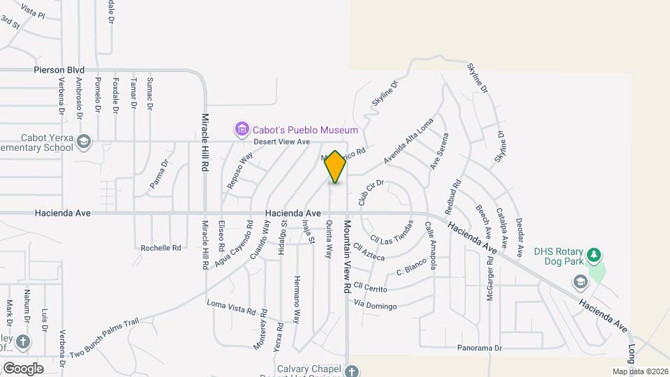 12800 Quinta Way Map and Location Details