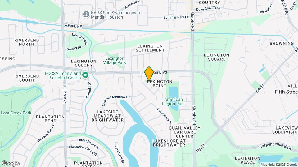 1407 Forest Hollow Dr Map and Location Details