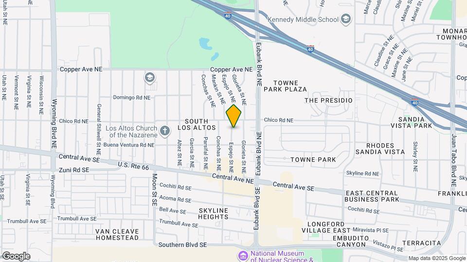 228 Espejo St NE Map and Location Details