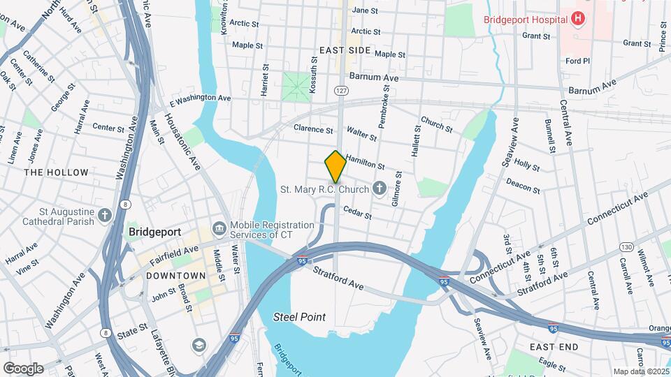 527 E Main St, Unit Newly Renovated—Lrg 3Brdm Map and Location Details