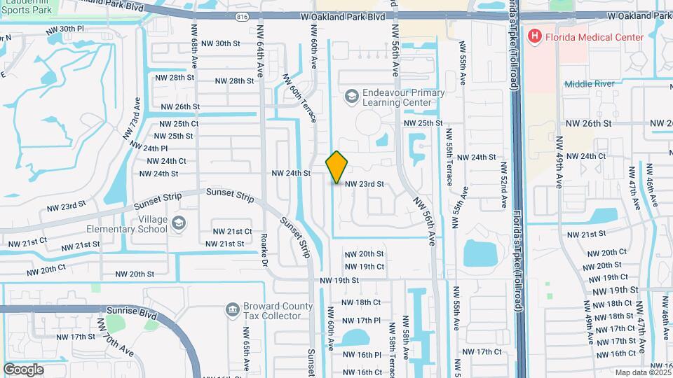 2271 NW 59th Wy Map and Location Details