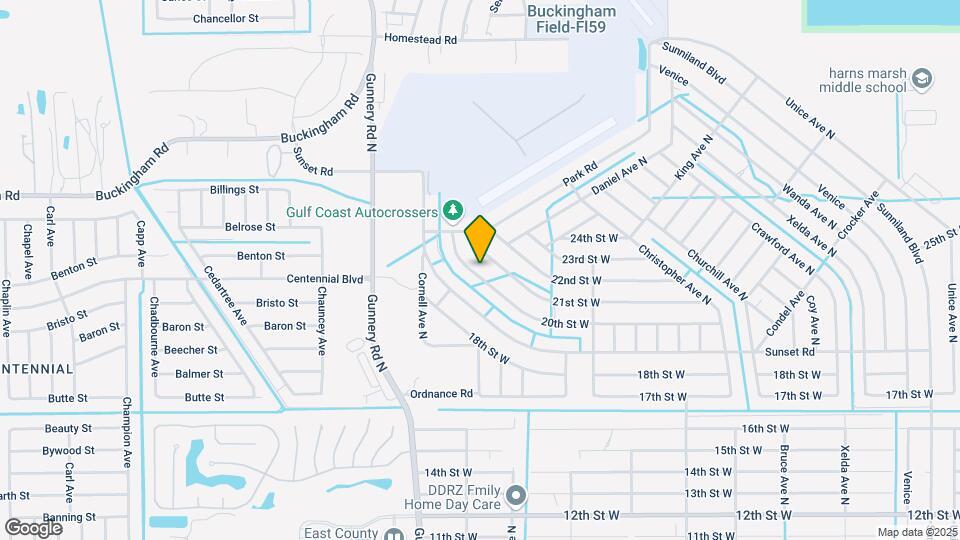 3940 20th St W Map and Location Details