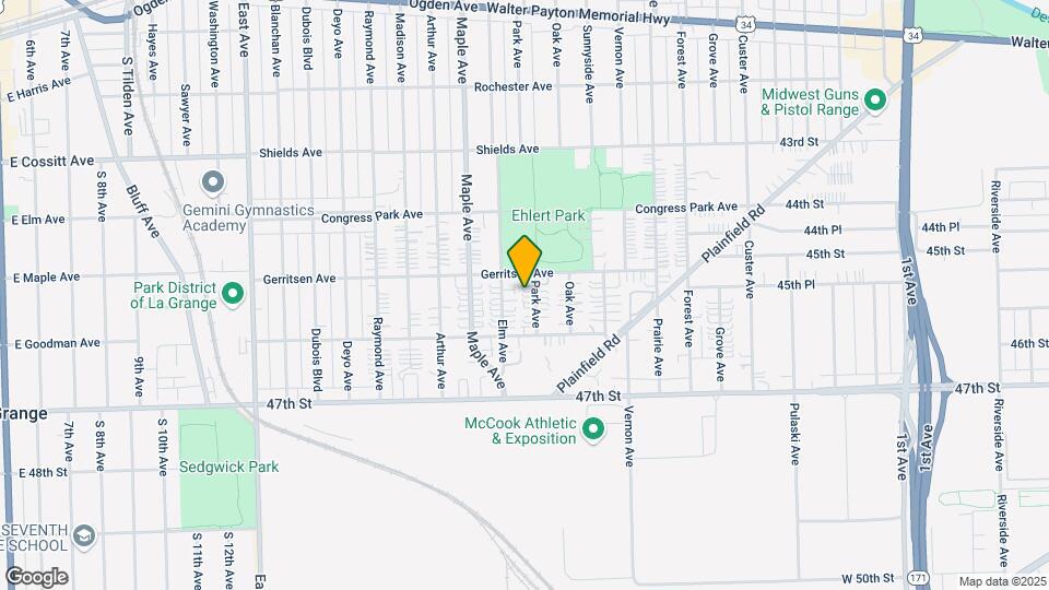 4516 Park Ave Map and Location Details