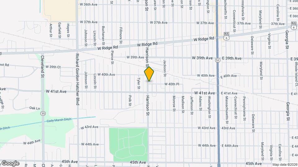 4047 Harrison St Mapa y Detalles de la Ubicación