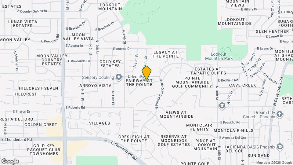 1310 E Sheena Dr Map and Location Details