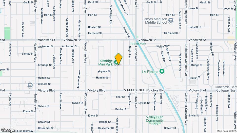 6556 Greenbush Ave Map and Location Details