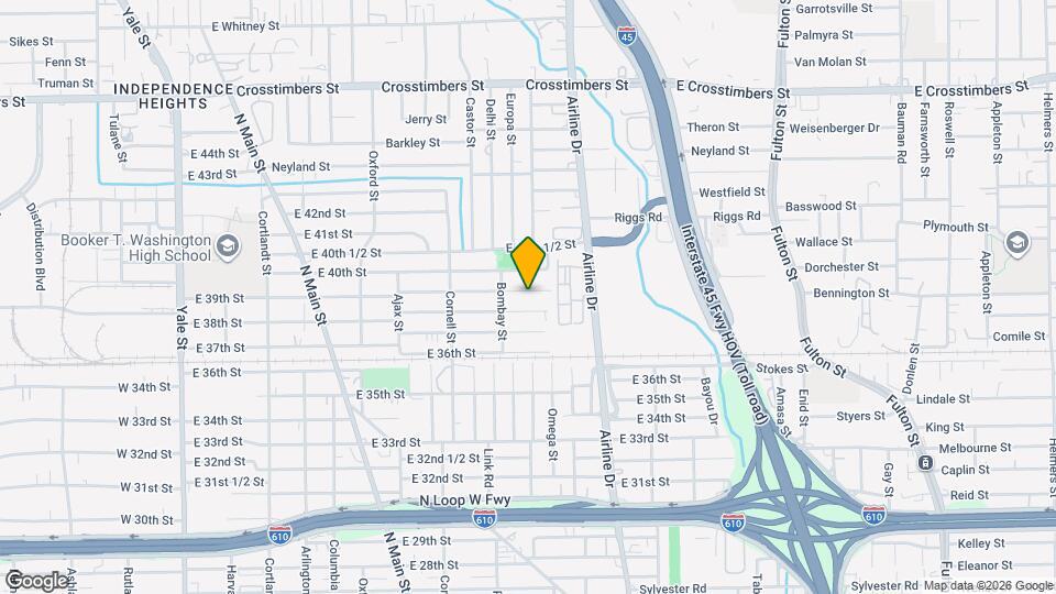 924 E 39th St Map and Location Details