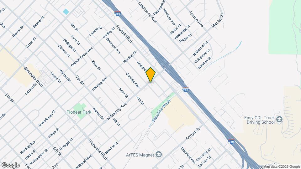 13248 Maclay St Map and Location Details