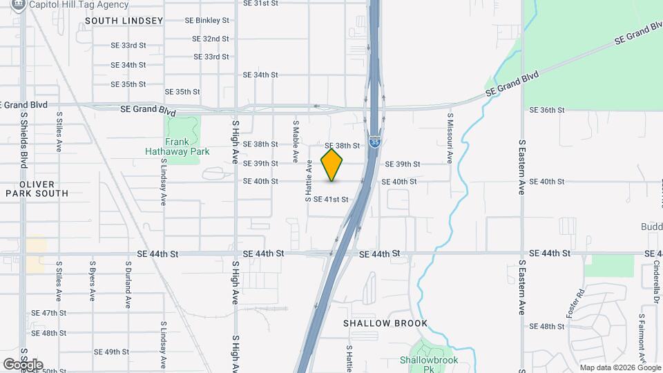 1314 SE 40th St Map and Location Details