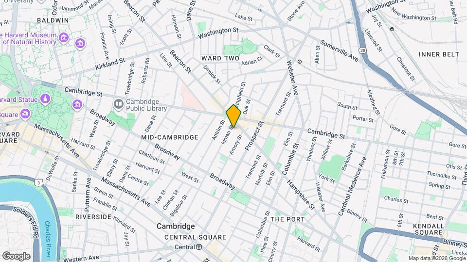 118 Inman St Map and Location Details