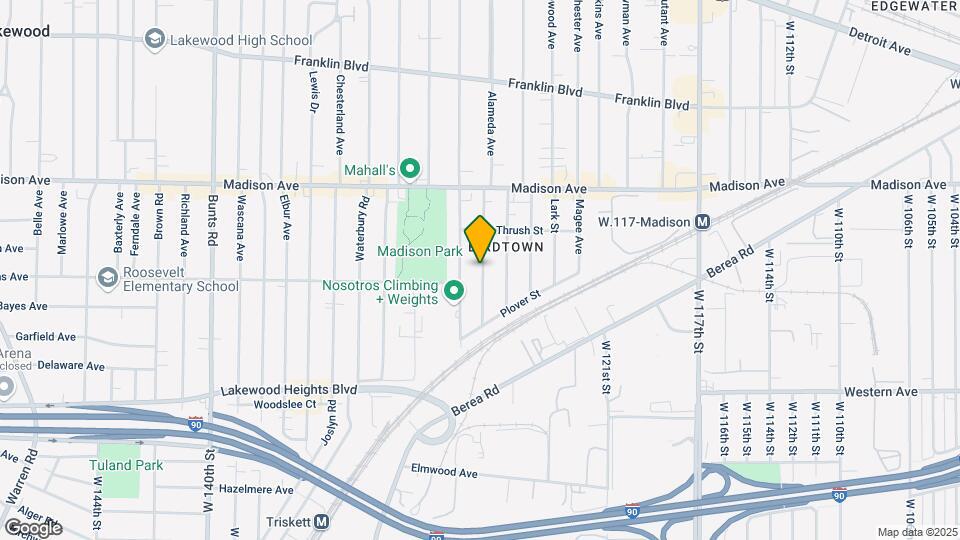 2094 Dowd Ave, Unit DOWD REAR Map and Location Details