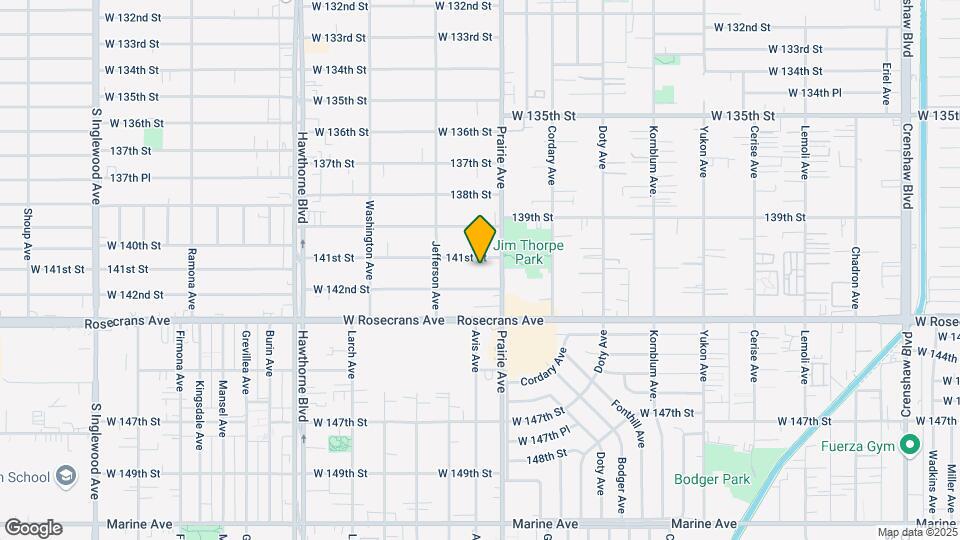 4038 W 141st St Map and Location Details