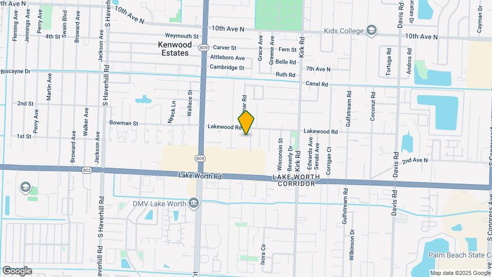 Lakewood Village Map and Location Details