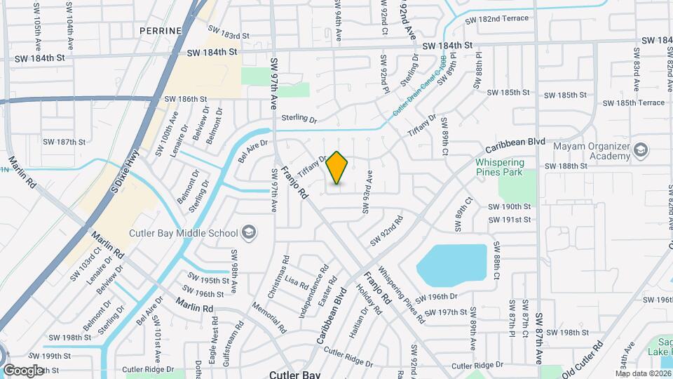 18962 SW 94th Ave Map and Location Details