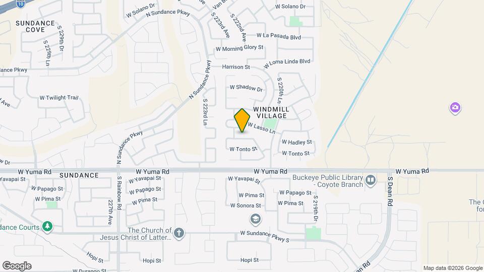 22216 W Hadley St, Unit 3 Mapa y Detalles de la Ubicación