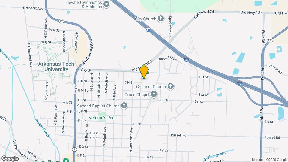 803 E N St Map and Location Details