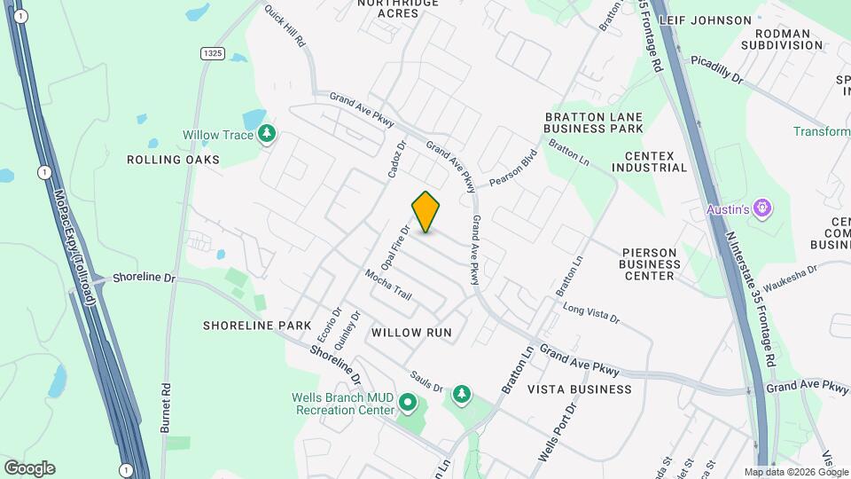 3524 Bratton Ridge Crossing Map and Location Details