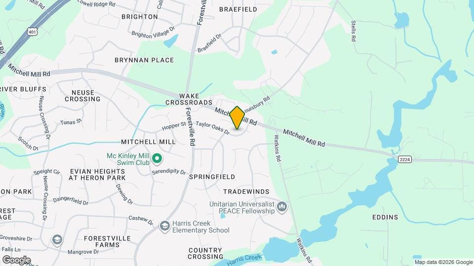 4123 Taylor Oaks Dr Map and Location Details